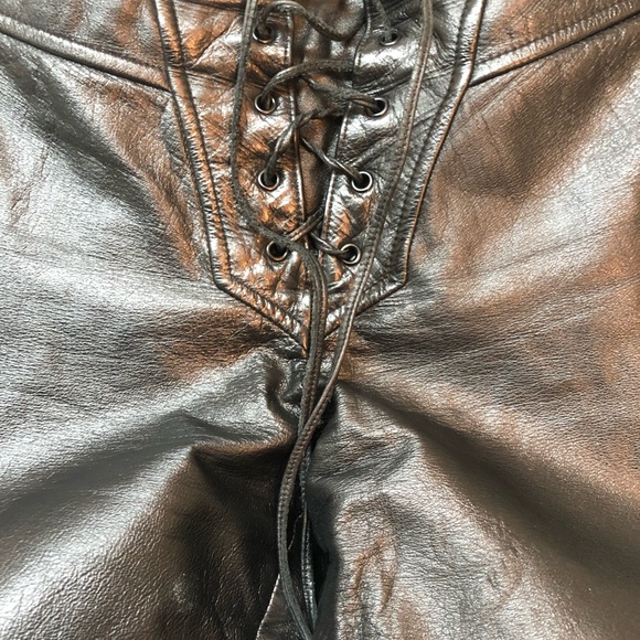 Woman Danier thin'n'slicker leather pant - Picture 2 of 7